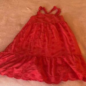 Gap Girls’ Dress in Antique Red Size Large